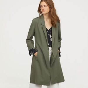 H&M Olive Green Duster